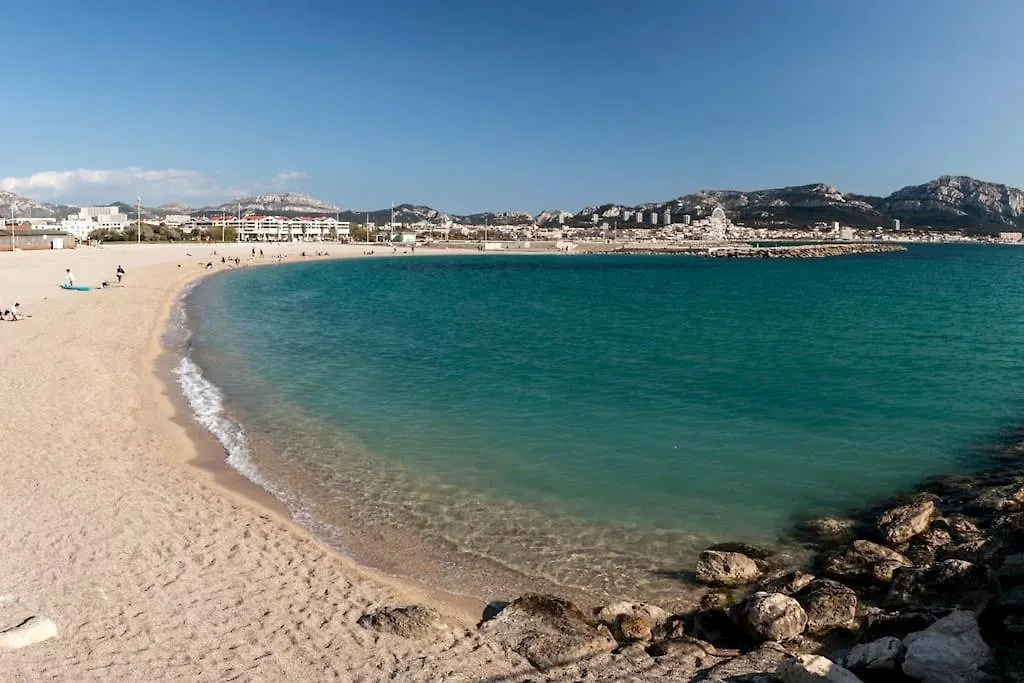 Residence Bord De Mer-Terasse-Plage Prado David Marseille 0*,  France