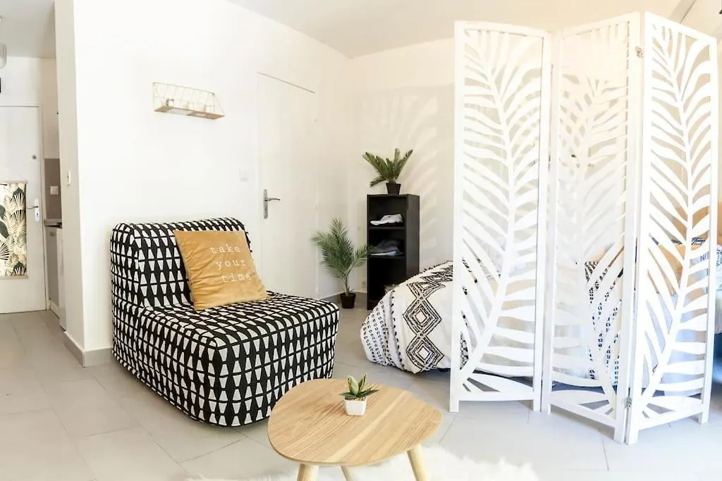 Апартаменты Residence Bord De Mer-Terasse-Plage Prado David Марсель